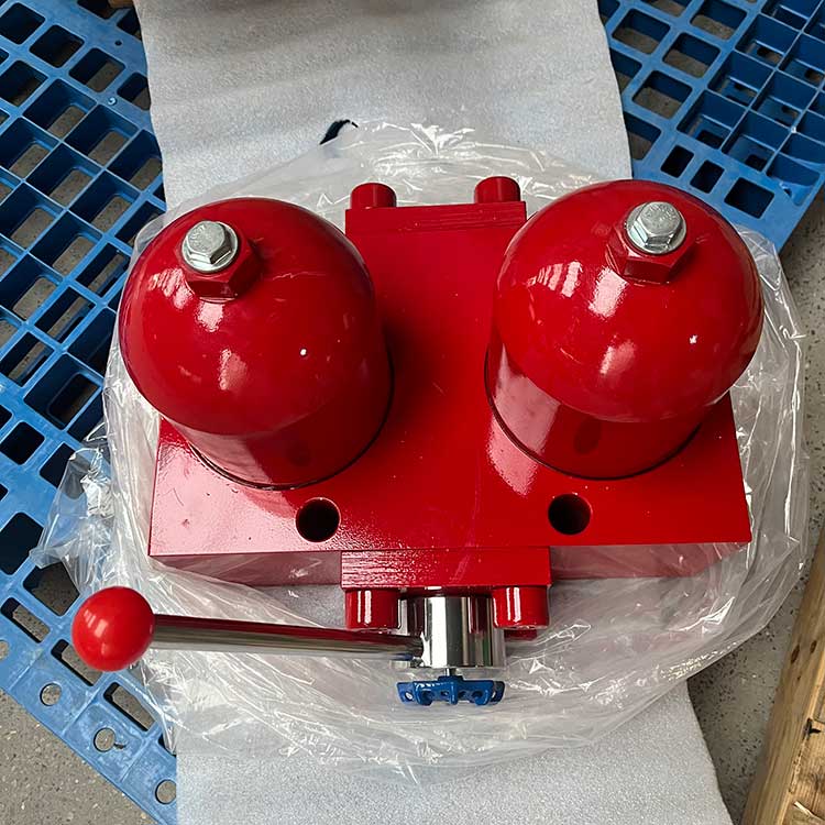 華豫供應(yīng)9E1051-00-01高壓管路雙筒油過(guò)濾器