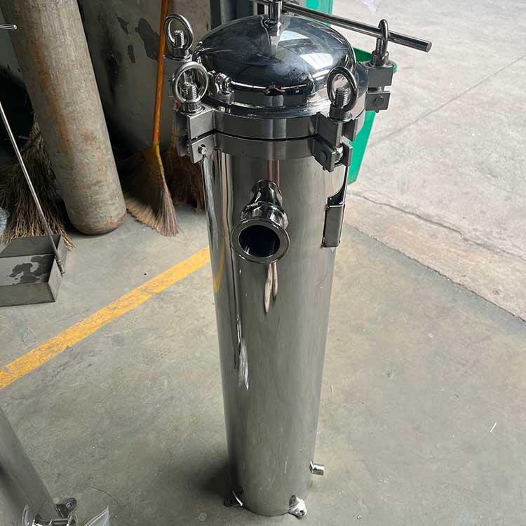 華豫供應進出口徑DN50多袋式過濾器 不銹鋼材質