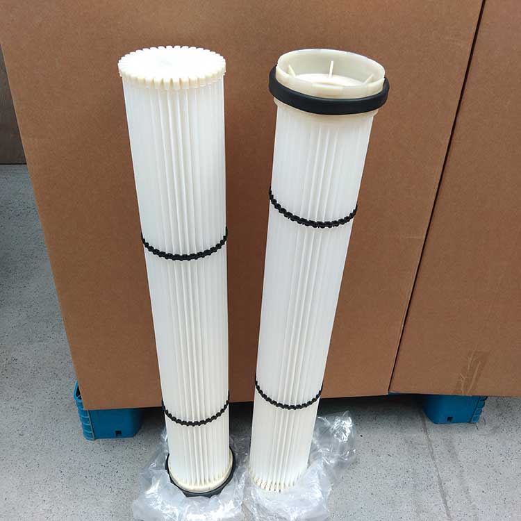 華豫供應(yīng)聚酯無(wú)紡布空氣折疊濾芯 氣體除雜質(zhì)