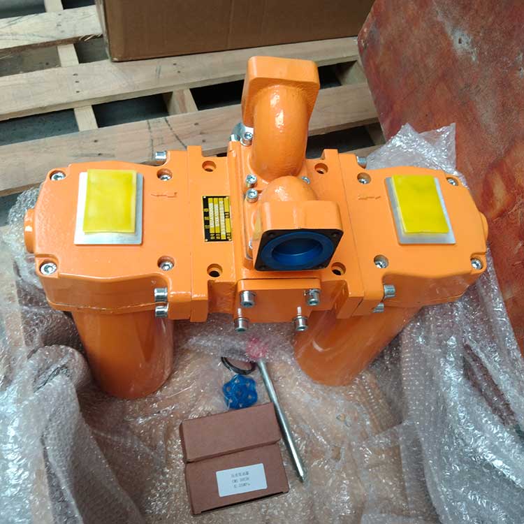 華豫供應(yīng)油液除雜質(zhì)SXU-A100*50S雙筒油過(guò)濾器