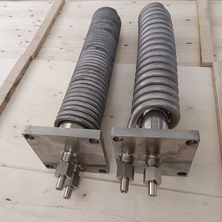 華豫供應GN01B雙盤管筒形冷卻器螺旋管